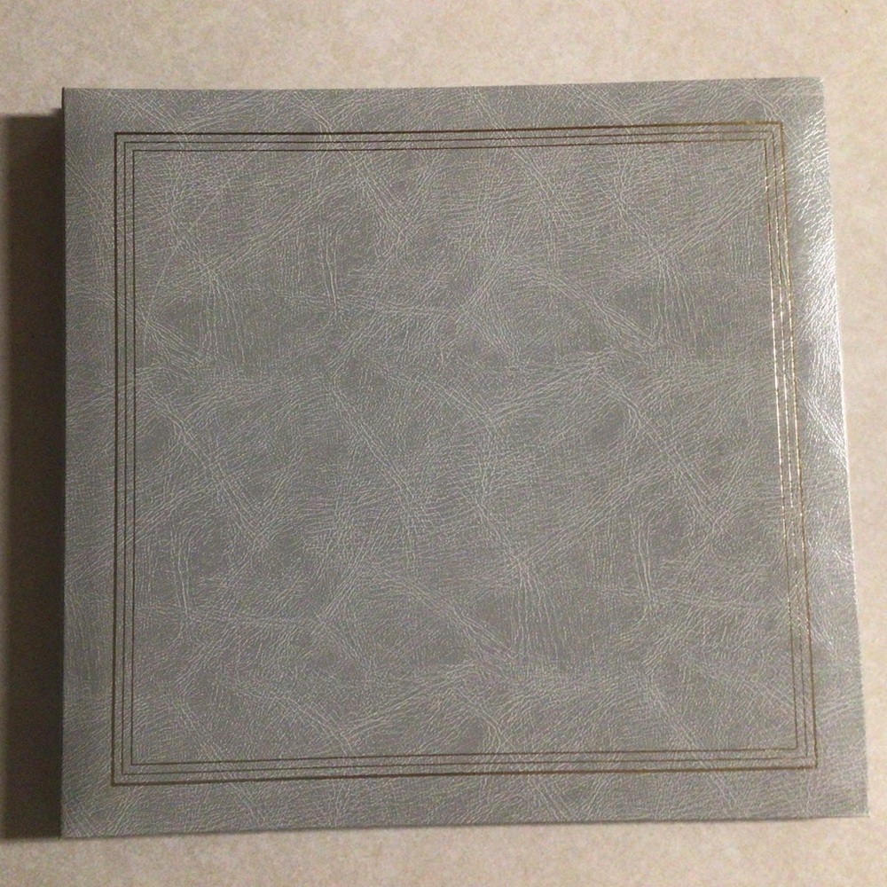 Pioneer 12” x 12 1/2”Elegant Gray Photo Album